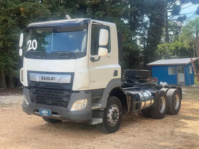 DAF CF 480 6X4 ANO 2020 OFF-ROAD - COM 199 MIL KM - COM CUBO REDUTOR