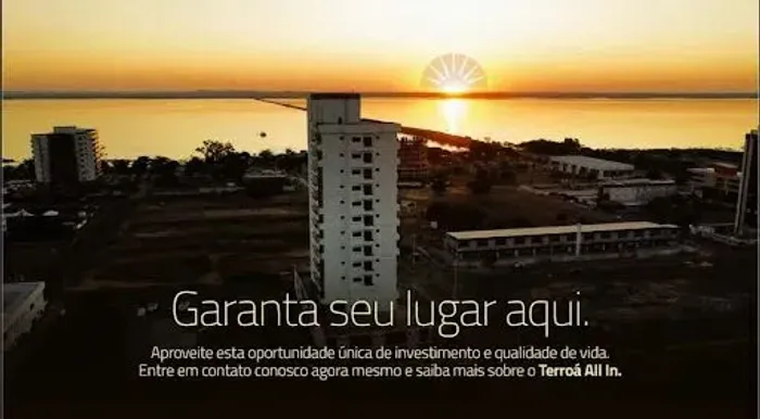 Ágio de flat moderno com 1 suíte no Terroà All In na Orla 14