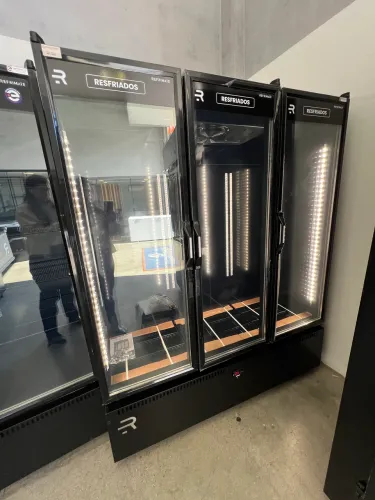 Geladeira 3 portas frios e laticínios - pronta entrega