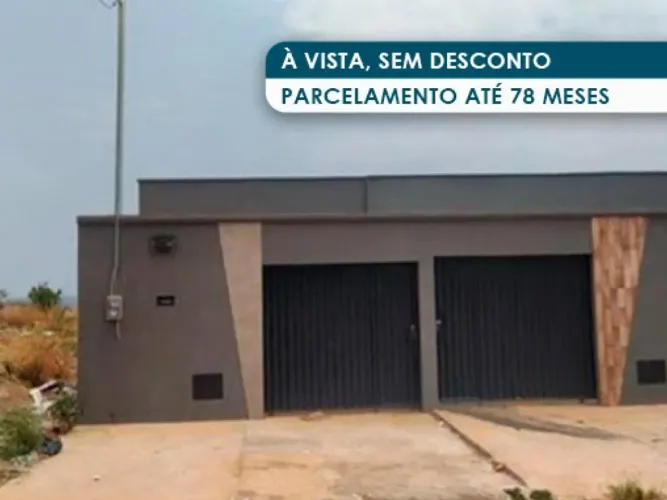 Casa 82 m² - Loteamento Brasilinha Sudoeste - Planaltina - GO