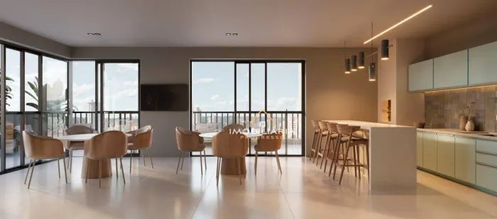Studio com 1 dormitório à venda, 20 m² por R$ 288.033,20 - Centro - Curitiba/PR