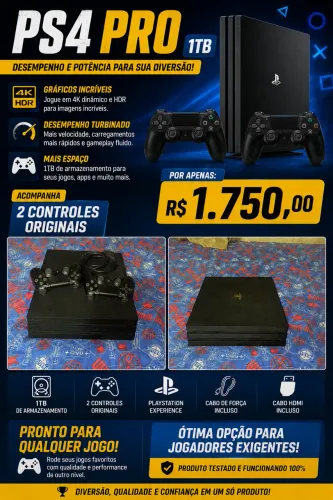 Ps4 PRO 1T
