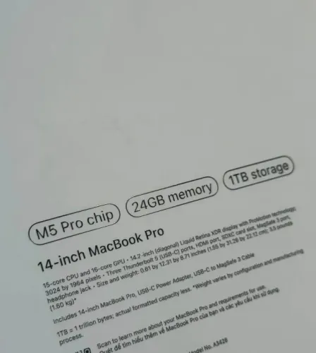 MACBOOK PRO 14-INCH | M5 PRO 