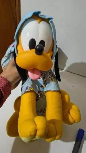 Pelúcia Pluto de pijama do Mickey disney