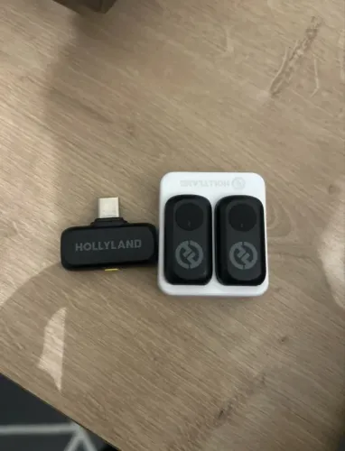 Microfone Lark A1 Hollyland Mini Usb-c Preto