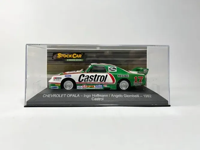 Carrinho Antigo Chevrolet Opala Stock Car Castrol Nº 17 - Temporada 1992