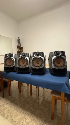 4 caixas acústicas Sony SS-ZUX9