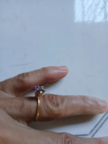 ANEL DE OURO SOLITÁRIO 