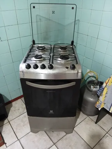 Fogão electrolux inox - Pra vender logo