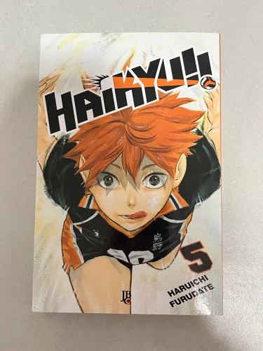 mangá haikyuu! volume 5 usado em ótimo estado