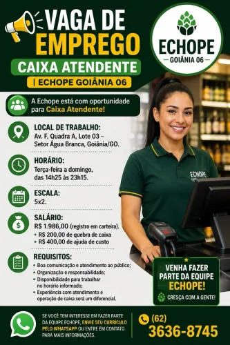VAGA DE EMPREGO
