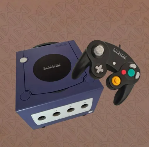 VÍDEO GAME NINTENDO GAME CUBE AZUL