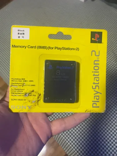 Memory card ps2 original lacrado