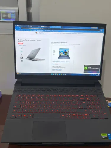 Notebook Gamer Dell G15