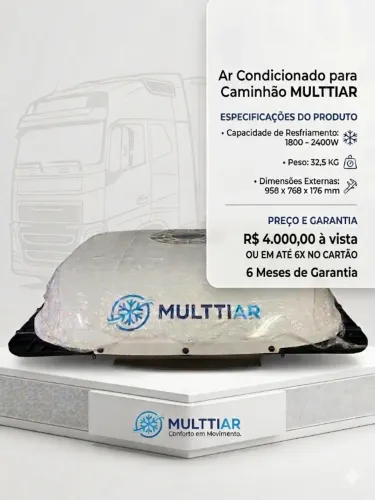 Ar condicionado p/ caminhão