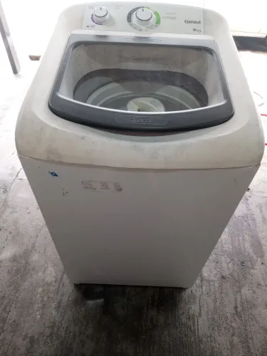 Máquina consul 9kilos funcionando perfeitamente com três meses de garantia entrega grátis