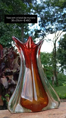 Vaso em murano