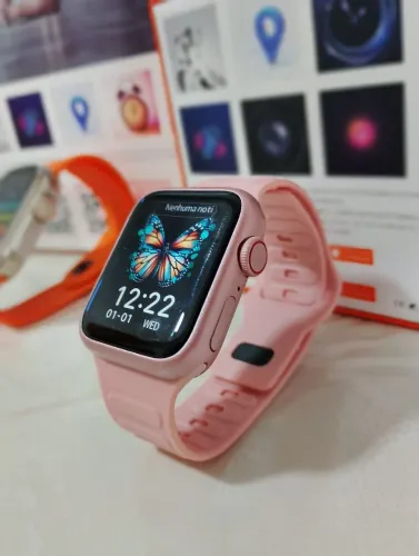 Relógio smartwatch feminino celular