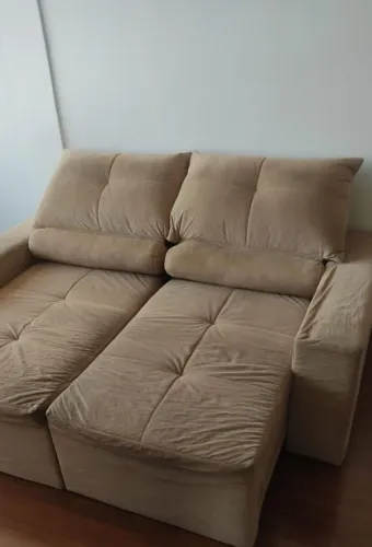 Sofá retrátil 2 lugares 