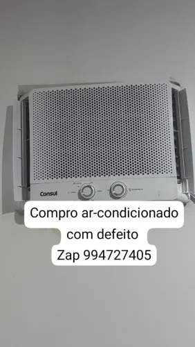 Vamos buscar seu ar com defeito