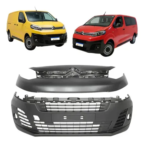 Kit Parachoque Grade Jumpy 2018 A 2024 S/friso Cromado Novo
