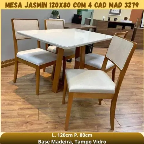 Mesa Jasmim c 4 Cad Mad 3279