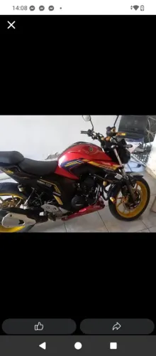 Moto fazer 2020.