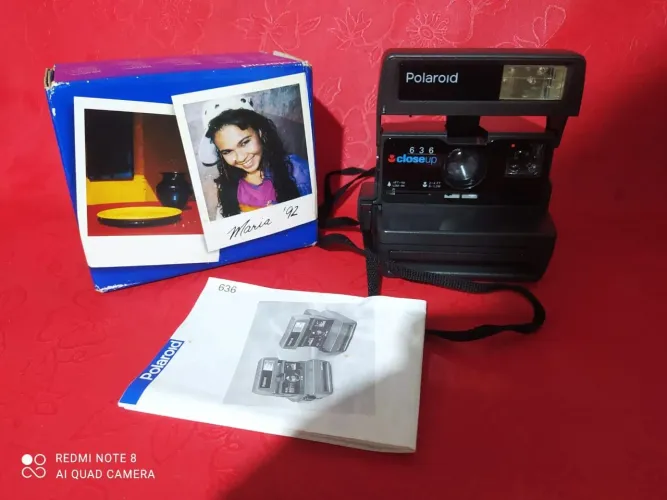 Máquina fotográfica Polaroid