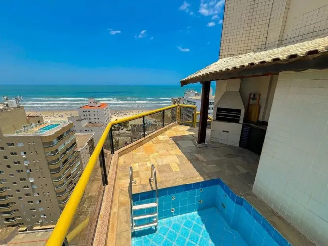 Cobertura Duplex à venda em Praia Grande no bairro da Aviação