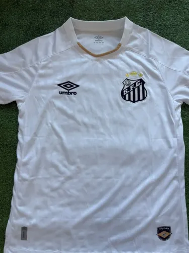 Camisa do Santos Branca 2026 com Neymar 10
