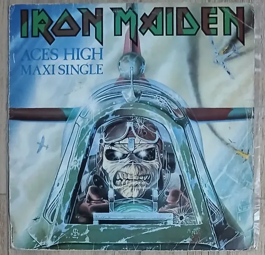 Disco de Vinil Iron Maiden Aces High Maxi Single