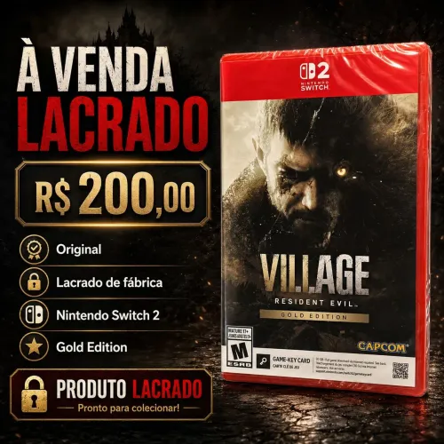 Resident Evil Village Gold Edition - Nintendo Switch 2 - Lacrado