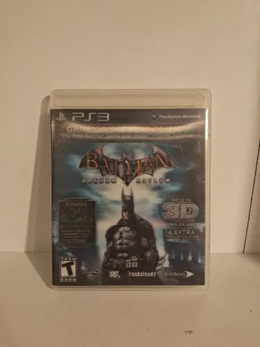PS3 Jogo Batman arkham asylum 3d