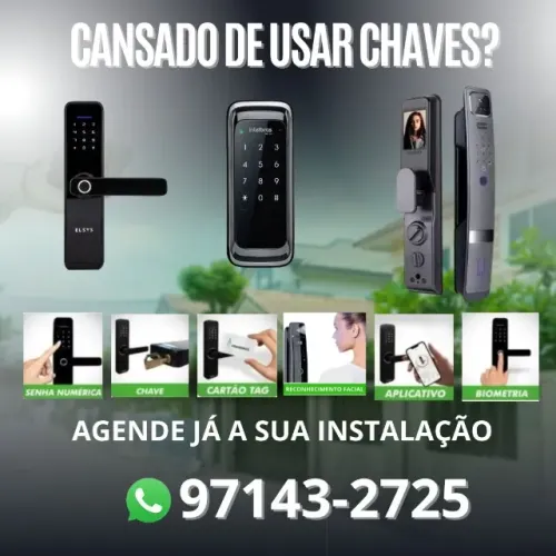 INSTALAÇÃO DE FECHADURA DIGITAL - NITERÓI E SG