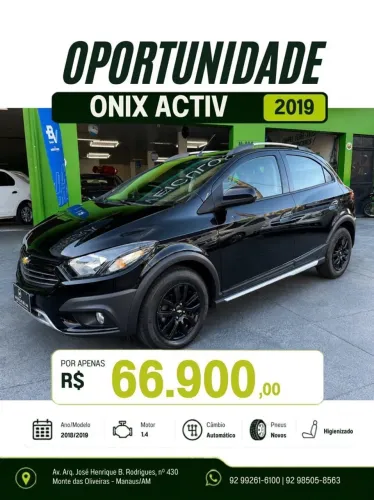 Chevrolet Onix Activ 1.4 8V Flex Aut. 4P 2019