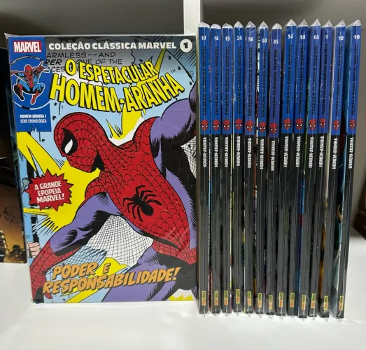 Coleção Clássica Marvel - Homem-Aranha 1 a 14