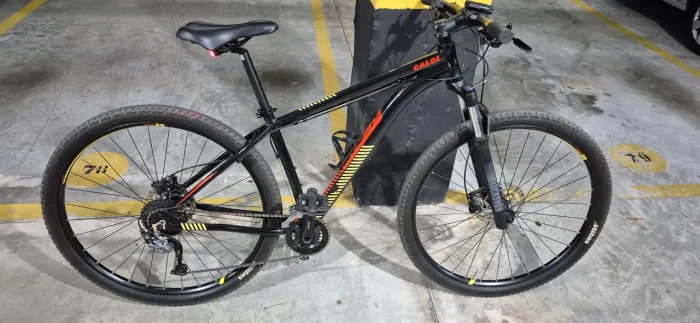 Bike Caloi Moab Aro 29 - excelente estado 100% Shimano