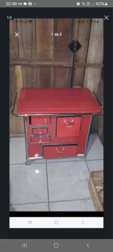 Fogão à Lenha N1 moderno usado 2 vezes! Ac propostas