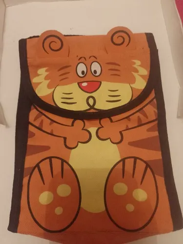 Lancheira ou sacolinha de tigre