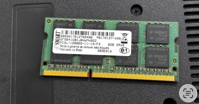 memoria ram 8gb ddr3l 1600/12800