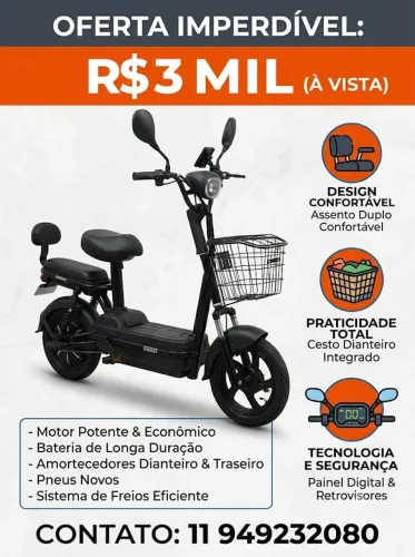 Bicicleta eletrica 