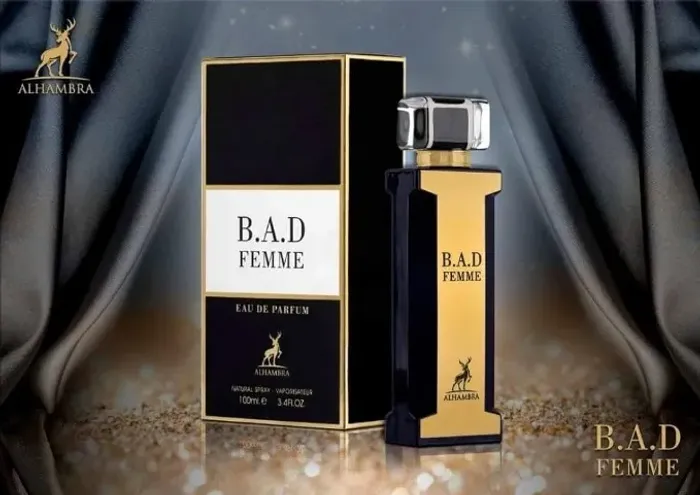 PERFUME ALHAMBRA B.A.D FEMME 100ML PROMOÇÃO