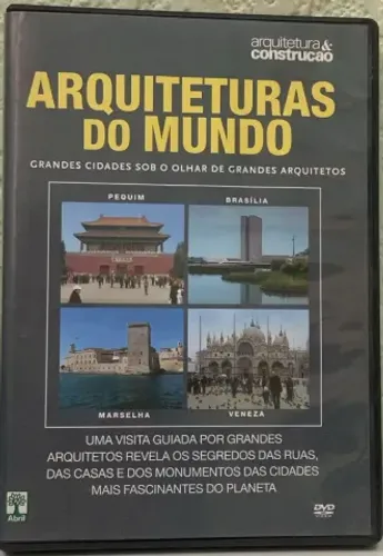 Dvd Arquitetura Do Mundo Pequim, Brasília, Marselha E Veneza (Usado)