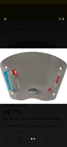 Bolha Givi SH300