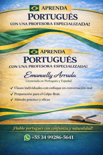 Portugués para Hispanohablantes | Preparación Celpe-Bras | Clases Online Individuales
