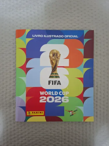 Álbum Copa do Mundo 2026 - Capa Mole (contém 6 figurinhas inclusas