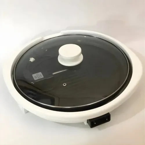 Grill Elétrico Fun Kitchen Família 40cm - Branco | Perfeito Estado