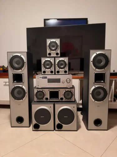 Home Theater Sony 5.2 Canais 1510W Completo - Receiver + 9 Caixas Acústicas