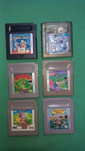 Lote jogos gameboy originais