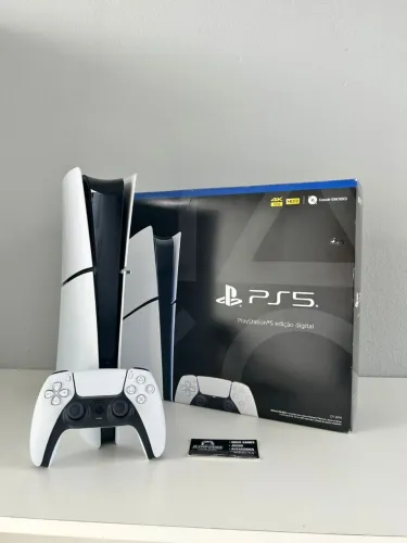 Playstation 5 Slim Memória 1TB Zerado!! (Aceito Cartão)